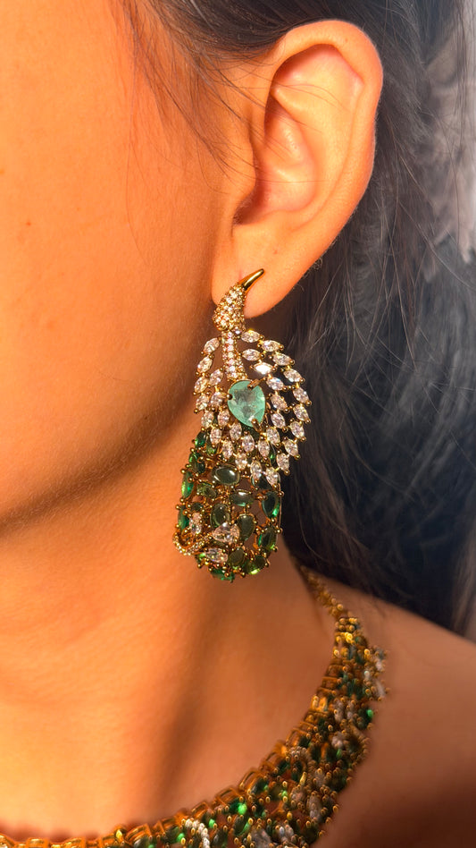 Emerald Morni Royale Choker Statement Necklace