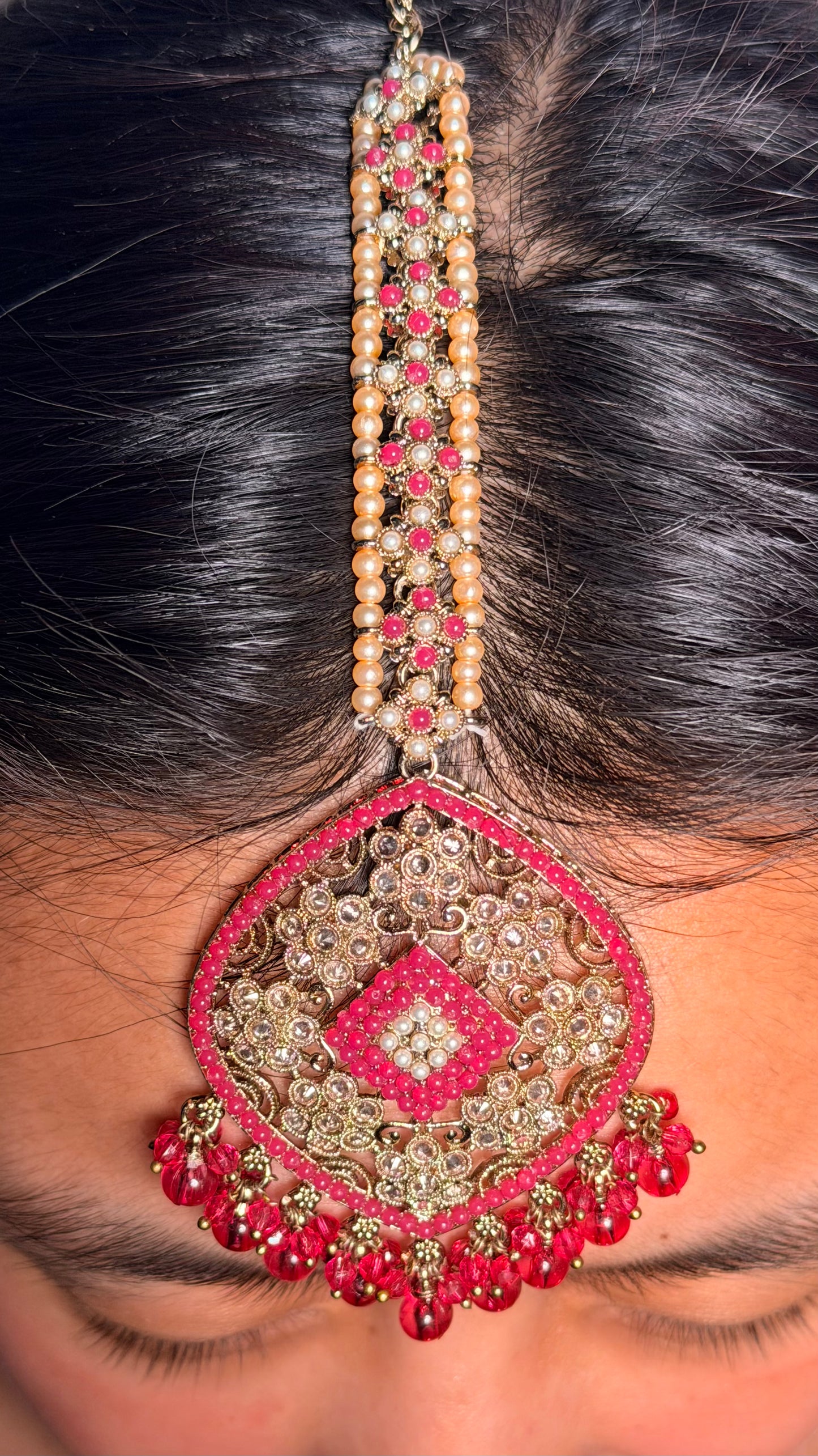 Noor Mahal Handcrafted Heritage Choker Set with Earrings