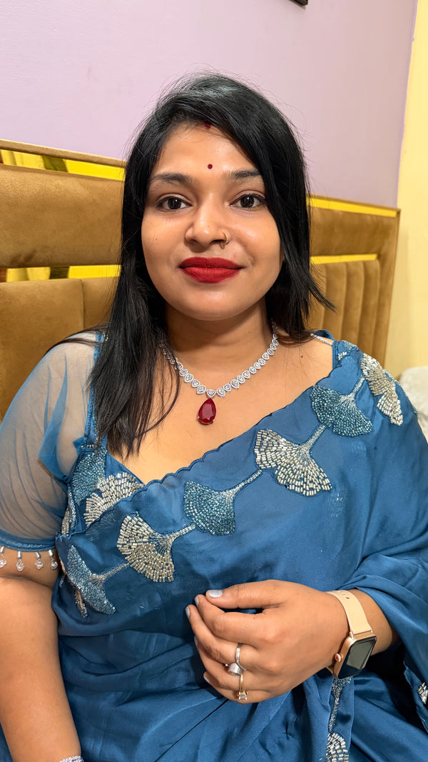 Amazing experience! The necklace looks just like real jewellery with a beautiful shine and premium finish. It feels sturdy and well-made, perfect for special occasions. Got so many compliments wearing it! Also loved how helpful the customer support was. Totally worth it, highly recommend! ✨