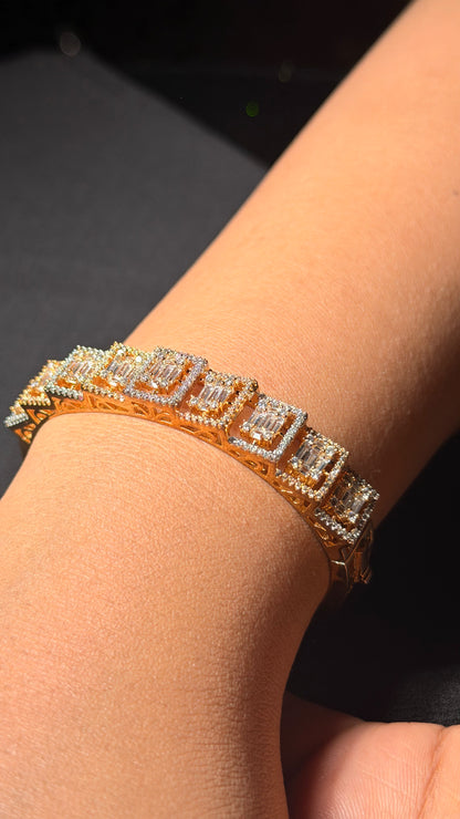 Diamond Gold Plated Bracelet