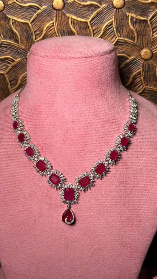 Ruby Rich Diamond Necklace