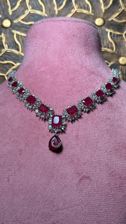 Ruby Rich Diamond Necklace