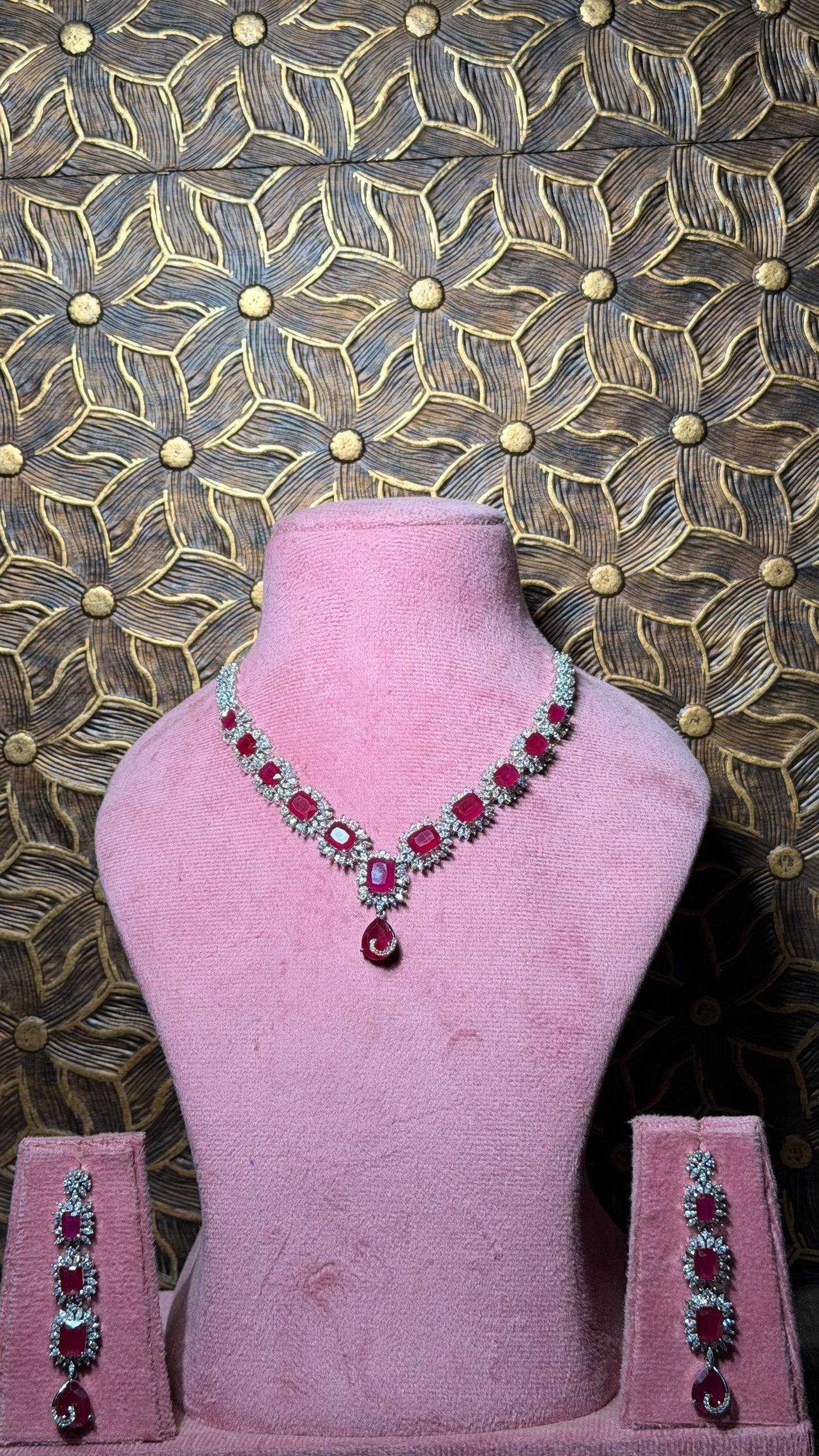 Ruby Rich Diamond Necklace