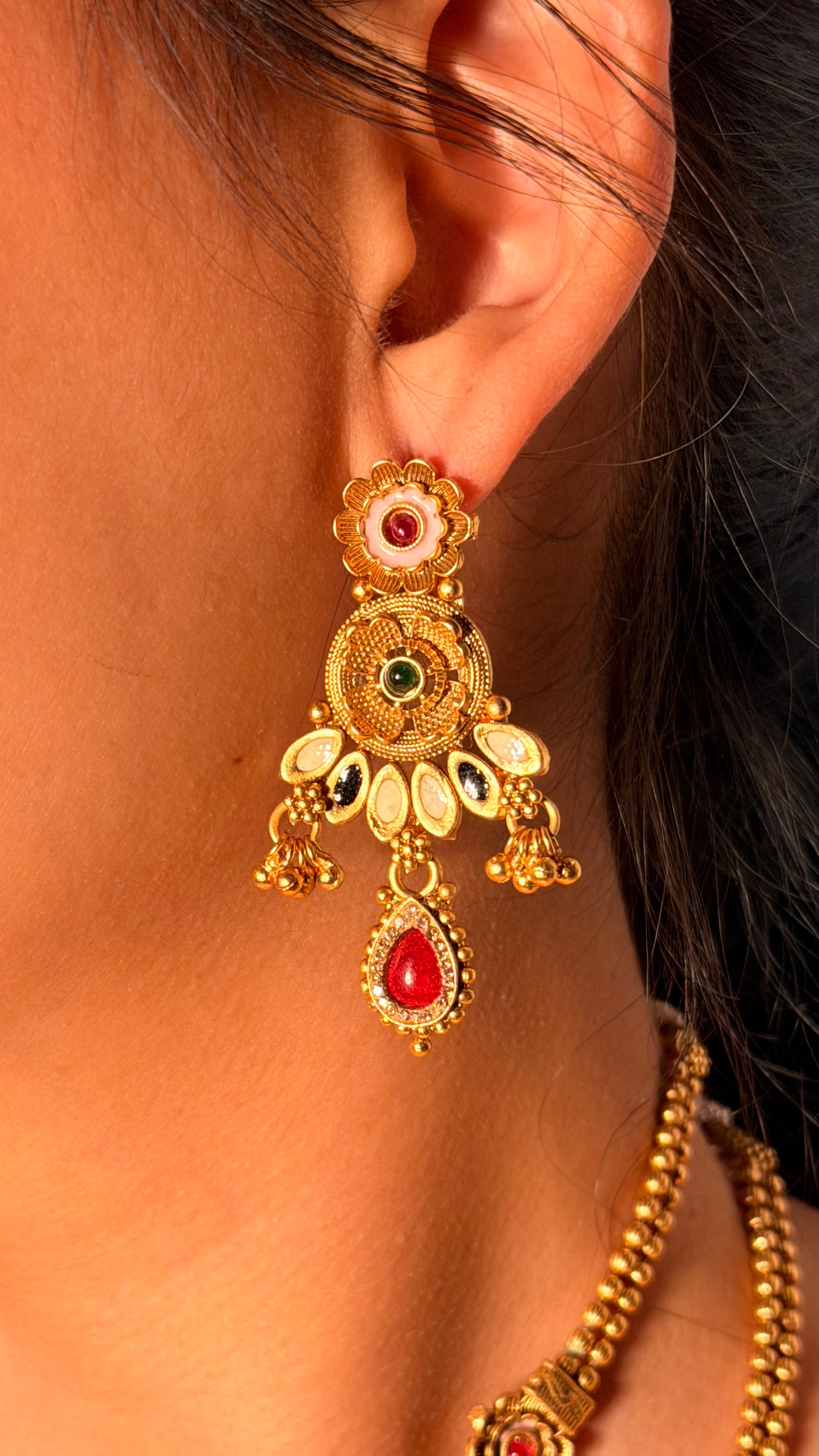 Alara Royal Layered Necklace Set