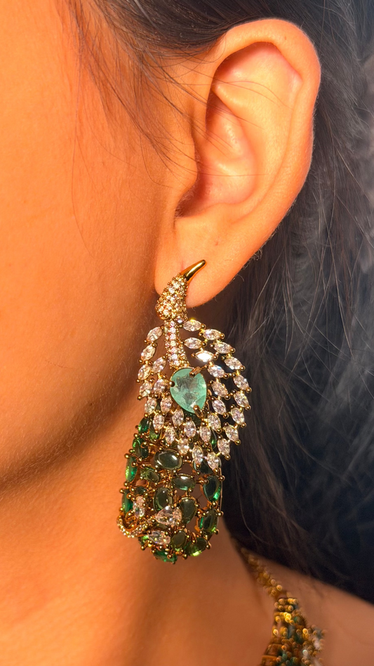 Emerald Morni Royale Choker Statement Necklace