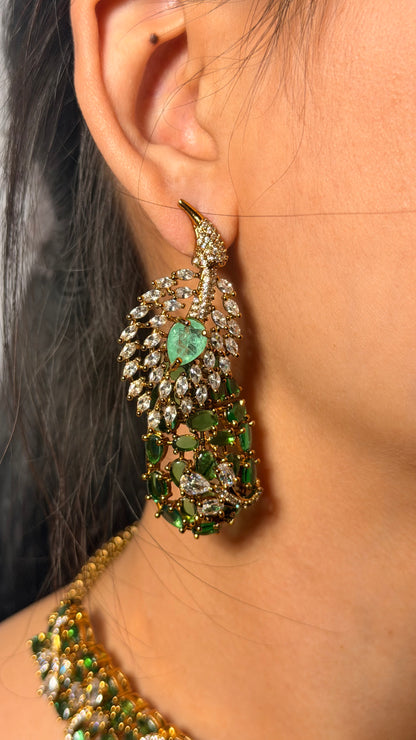 Emerald Morni Royale Choker Statement Necklace