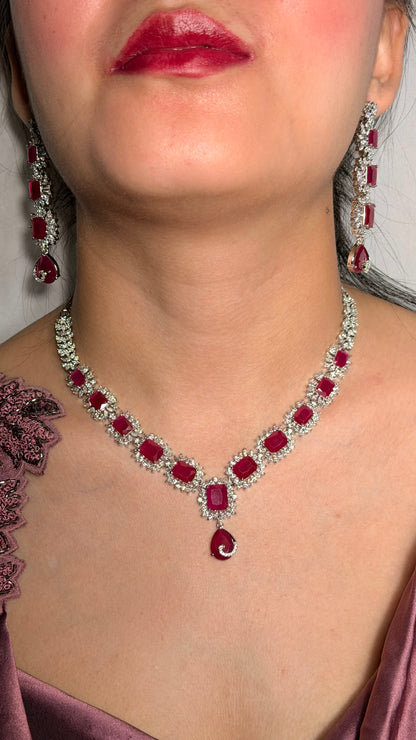 Ruby Rich Diamond Necklace